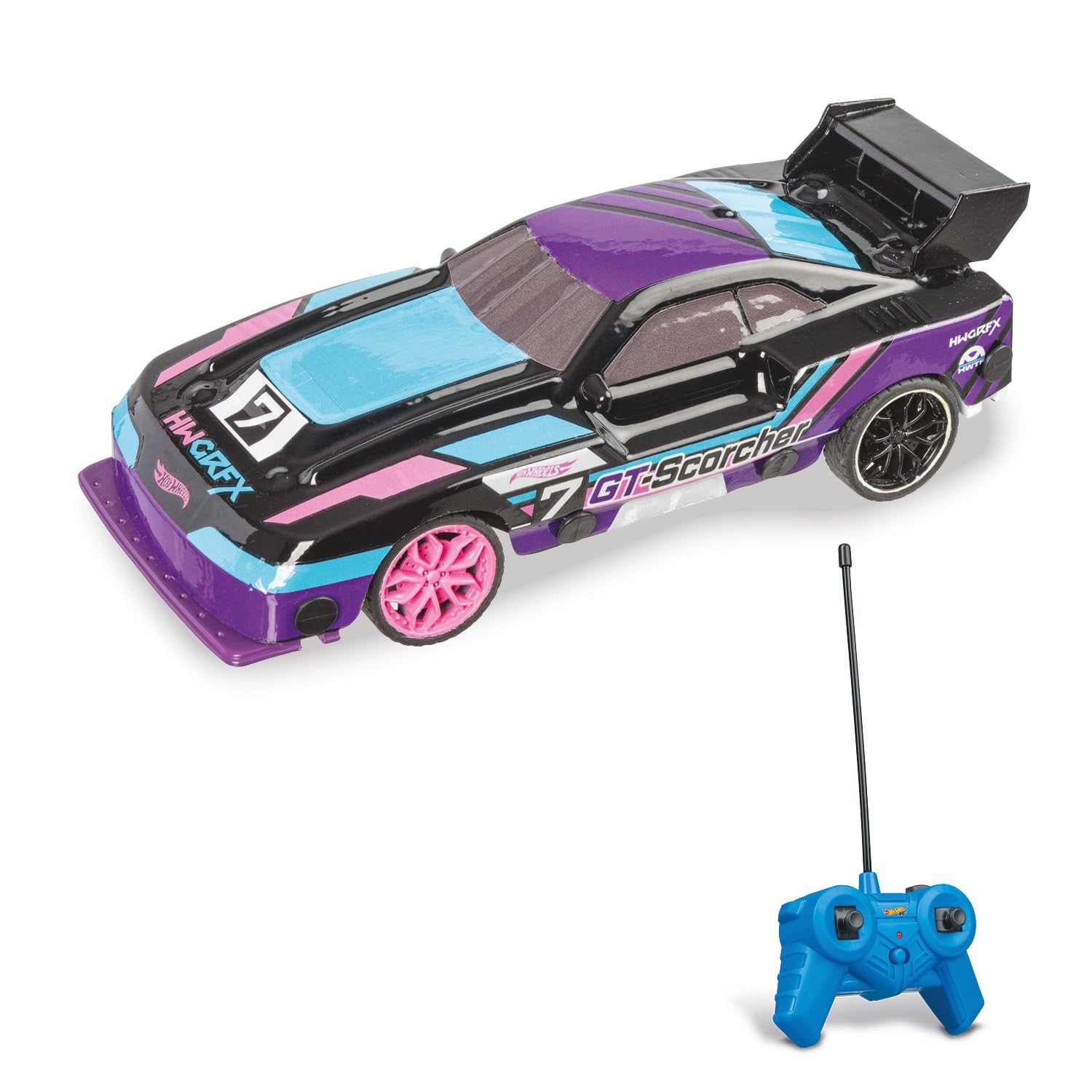 Mondo Motors Hot Wheels GT Scorcher Model 1:24 Scale Up to 8 km/h